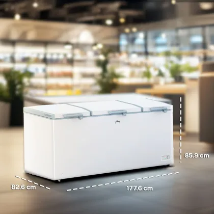 Godrej DH ESNCH 630D 3HCGP RW 594 L Triple Door Deep Freezer