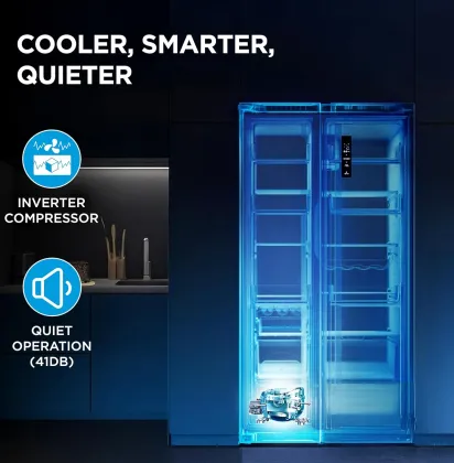Midea MDRS710FGF46 563 L Side by Side Refrigerator