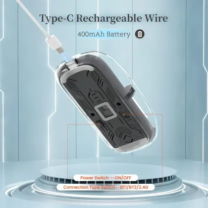 Astrill Transparent Wireless Mouse - image 4