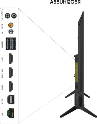 VZY A Series A55UHQG5R 55 inch Ultra HD 4K Smart QLED TV