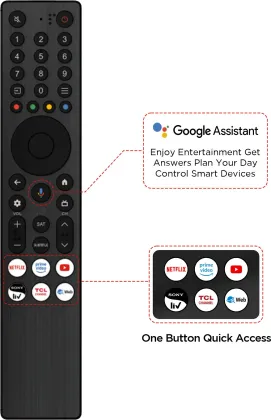 TCL C7K 85 inch Ultra HD 4K Smart Mini LED TV (85C7K)