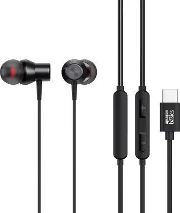 AmazonBasics EP2 Type C Wired Earphones