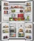 Whirlpool Luxuriem NB465436THA43C2TPM 654 L 3 Star French Door Refrigerator