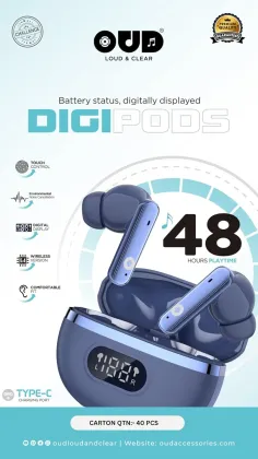 OUD DigiPods True Wireless Earbuds