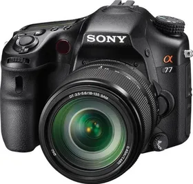 Sony Alpha SLT-A77 with 16-135mm Lens