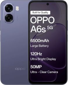 Oppo A6 Pro 5G vs Oppo A6s 5G