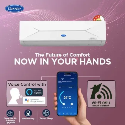 Carrier CAI18CE3R36W0 1.5 Ton 3 Star Inverter Split AC