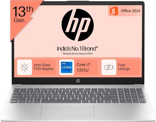 HP ‎15-fd0468TULaptop (13th Gen Core i5/ 16GB/ 512GB SSD/ Win11 Home)