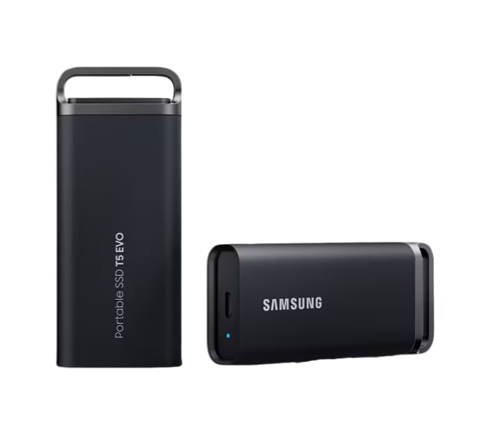 Samsung T5 500 GB USB 3.1 Gen 2 (10 Gbps, Type-C) External Solid
