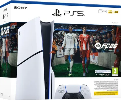 Sony PlayStation 5 Slim Gaming Console - EA SPORTS FC 26 Bundle