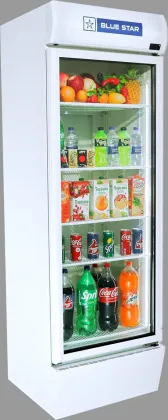 Blue Star TC550VG 475 L Single Glass Door Visi Cooler
