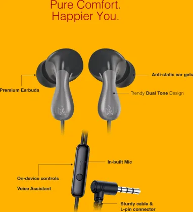 FINGERS HappyTunes Wired Earphones