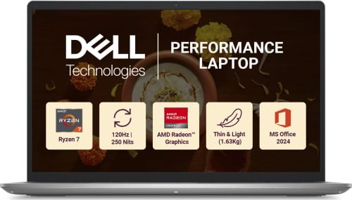 Dell DC15255 Laptop (AMD Ryzen 7 7730U/ 16GB/ 512GB SSD/ Win11)
