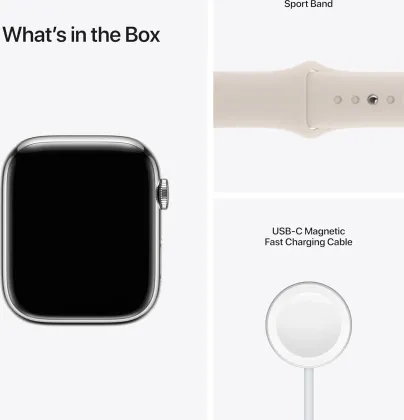 Apple Watch Series 7 Stainless Steel 45 mm (GPS+Cellular)