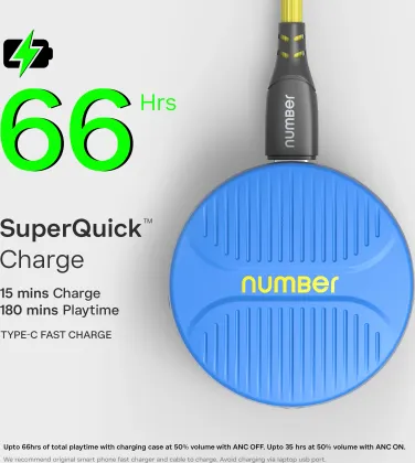 Number Super Buds 555 True Wireless Earbuds