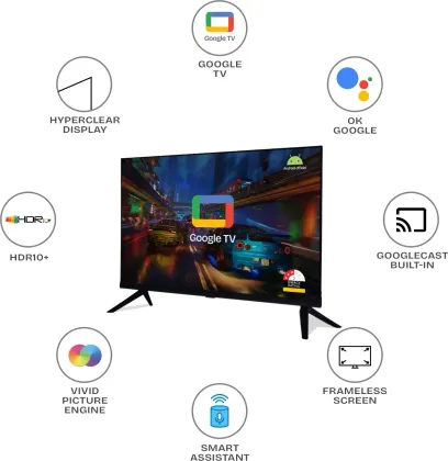 Earthonic E43FHD11GS24 43 inch Full HD Smart LED TV