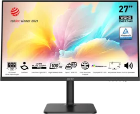 MSI Modern MD272QXP 27 inch Quad HD Monitor