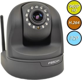Foscam Plug & Play FI9826P (1.3 Megapixel Pan/Tilt Wireless IP Camera Webcam