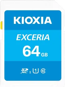 Kioxia Exceria 64 GB SDXC Class 10 UHS-I Memory Card