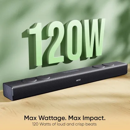 Mivi Q120 120W Bluetooth Soundbar