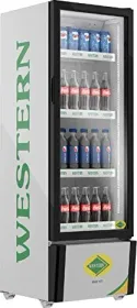 Western SRC280GL 240 L Single Glass Door Visi Cooler