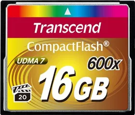Transcend 16GB 600X Extreme Speed Compact Flash Card