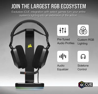 Corsair HS80 RGB Wired Gaming Headphones