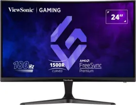 ViewSonic Omni VX2418C 24 inch Full HD Curved Gaming Monitor