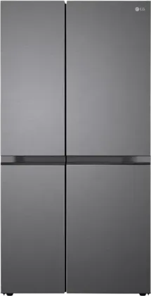 LG GL-B257JDS3 650 L 3 Star Side By Side Refrigerator