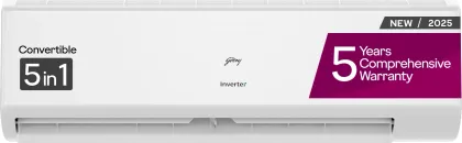 Godrej EI 18I5T WZR 1.5 Ton 5 Star 2025 Inverter Split AC