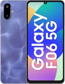 Samsung Galaxy F06 5G (6GB RAM + 128GB) vs Samsung Galaxy A06 5G (6GB RAM + 128GB)