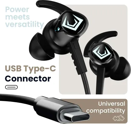 Boult Audio Ammo Type-C Wired Earphones