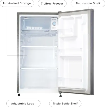 Cruise CRDSDM-FZ31051S 100 L 1 Star Single Door Mini Refrigerator