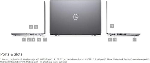 Dell Precision 3550 Laptop (10th gen Core i5/ 8GB/ 512GB SSD/ Win 10 Pro/ 2GB Graph)