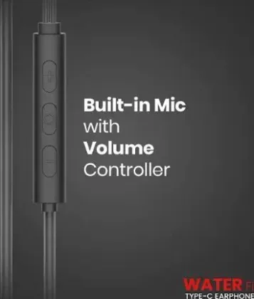 Swiss Military Water Fi Type-C Wired Earphones