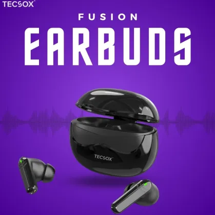 TecSox Fusion True Wireless Earbuds