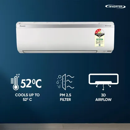 Daikin MTKL35XV16 1 Ton 3 Star 2026 Inverter Split AC