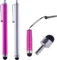 22 pcs iPad 3 Accessory Bundle / 360 Polka Dot Designer Leather Case /Grey TPU Case / Black Silicone Case / Earphones / 4 Pink and Silver Stylus pens! / Chargers for iPad 3 - ECO-FUSED Microfiber Cleaning Cloth Included - And MORE! Also compatible with iPad 2 (Polka dot)