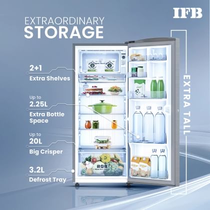 IFB IFBDC-2325DBSE 206 L 5 Star Single Door Refrigerator