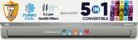 Sharp AH-SI19V3B-GC 1.5 Ton 3 Star Inverter Split AC