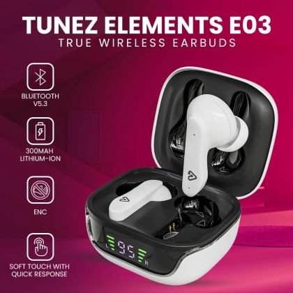Tunez Elements E03 True Wireless Earbuds