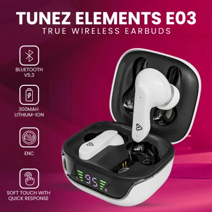 Tunez Elements E03 True Wireless Earbuds