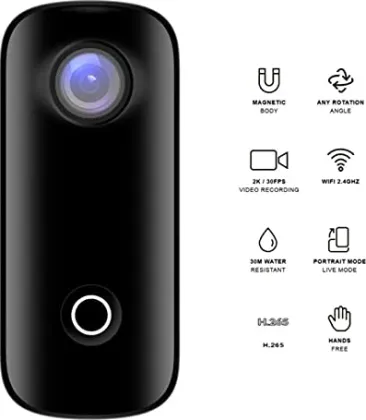 SJCAM C100 Plus 2K Sports & Action Camera