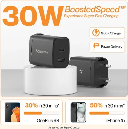 Ambrane Charge 30 Wall Charger - image 5