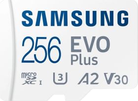 Samsung Evo Plus 256GB Micro SDXC UHS-I Memory Card