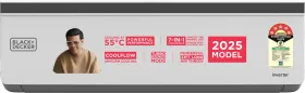 Black & Decker BXACN3I515BP2IN 1.5 Ton 5 Star 2025 Inverter Split AC