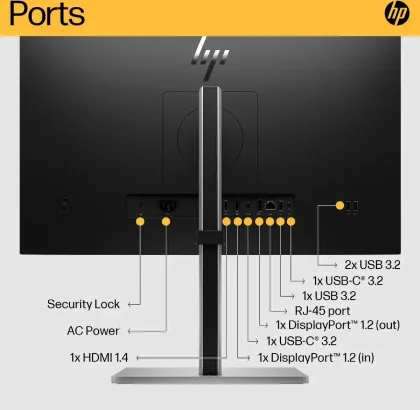 HP E24u G5 24 inch Full HD Monitor