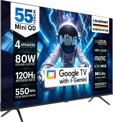 Blaupunkt BQD55Mini7044 55 inch Ultra HD 4K Smart Mini LED TV