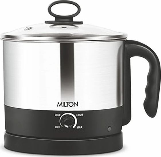 Milton Insta Electric 2000 Stainless Steel Kettle, 2 Litres, Silver