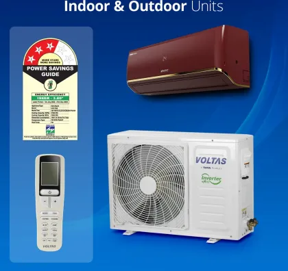 Voltas 183V Vertis Color DW Zen 1.5 Ton 3 Star 2025 Inverter Split AC